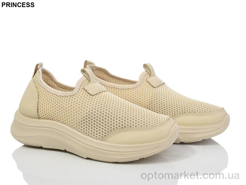 Купить Кросівки жіночі 3026-5 Princess бежевий, фото 1