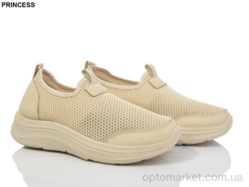 Купить Кросівки жіночі 3026-5 Princess бежевий, фото 1