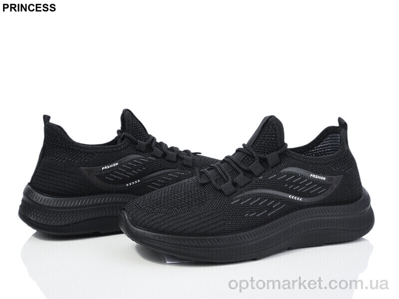 Купить Кросівки жіночі 3026-7 Princess чорний, фото 1