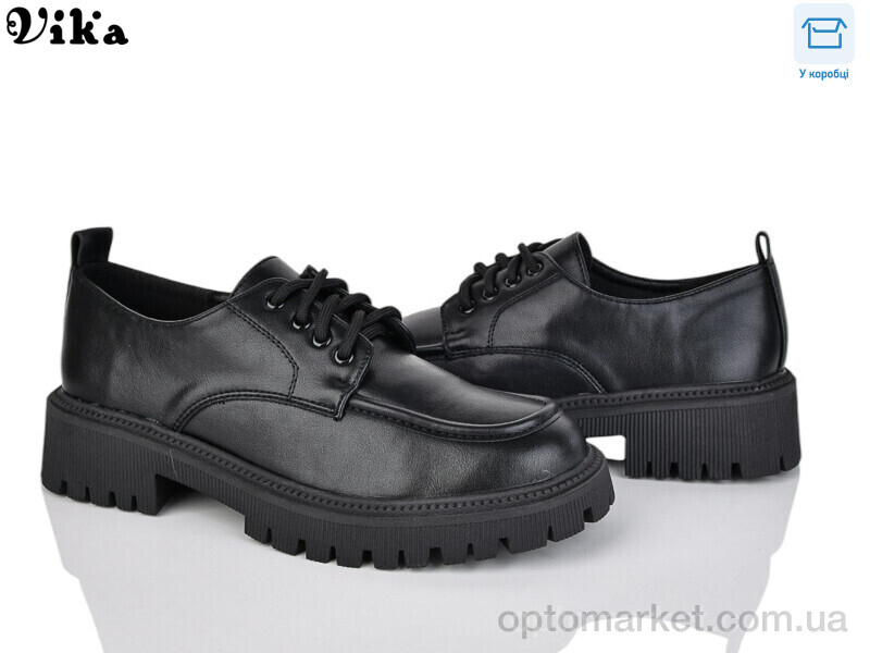 Купить Туфлі жіночі 303-5 Vika чорний, фото 1