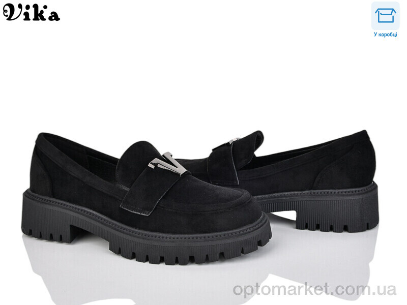 Купить Туфлі жіночі 303-8 Vika чорний, фото 1
