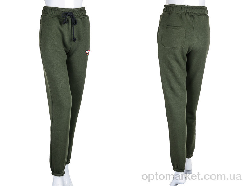 Купить Спортивні штани жіночі 3030 green P.ada зелений, фото 3