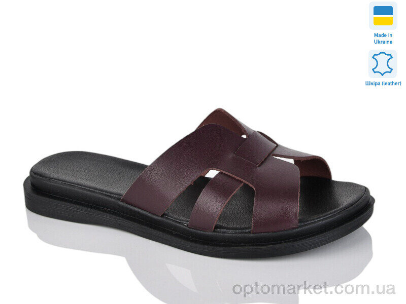 Купить Шльопанці жіночі 304 бордо к. Sali бордовий, фото 1