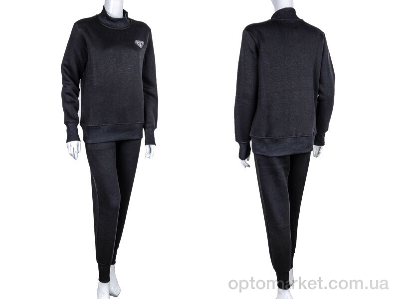 Купить Спортивний костюм жіночі 3041 black P.ada чорний, фото 3