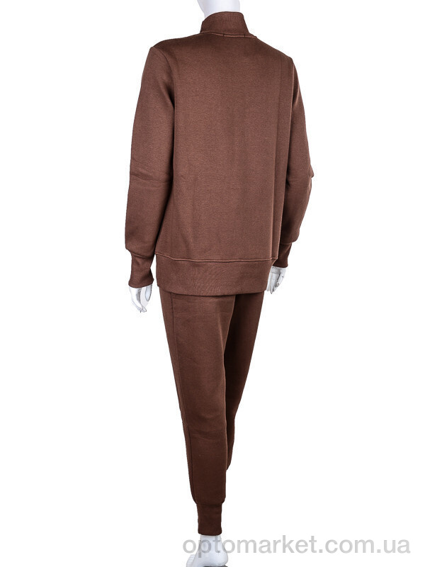 Купить Спортивний костюм жіночі 3041 d.brown P.ada коричневий, фото 2