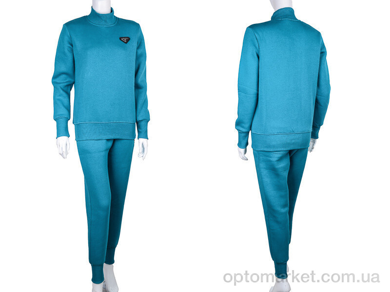 Купить Спортивний костюм жіночі 3041 l.blue P.ada блакитний, фото 3