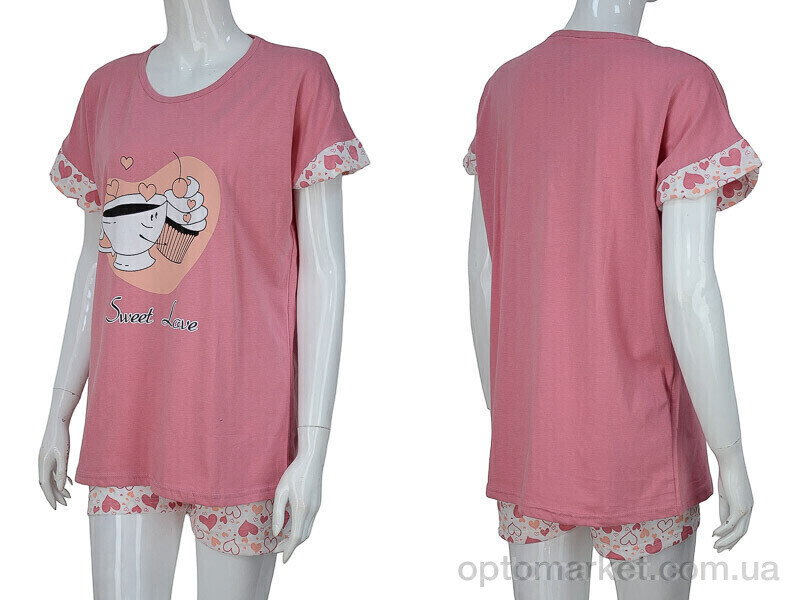 Купить Пижама жіночі 3046 pink (04067) Sude рожевий, фото 3