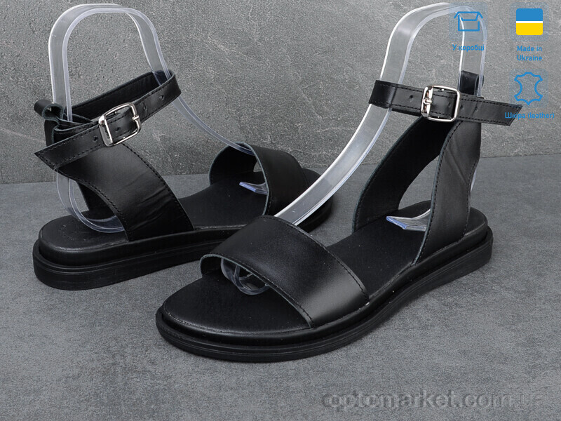 Купить Босоніжки жіночі 305-2 Ailinda чорний, фото 2