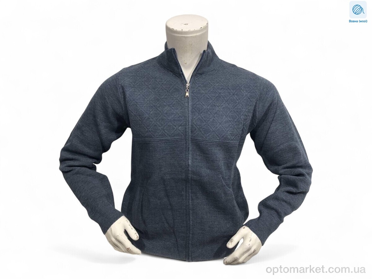 Купить Кофта чоловічі 3054 джинс Kameni синій, фото 1