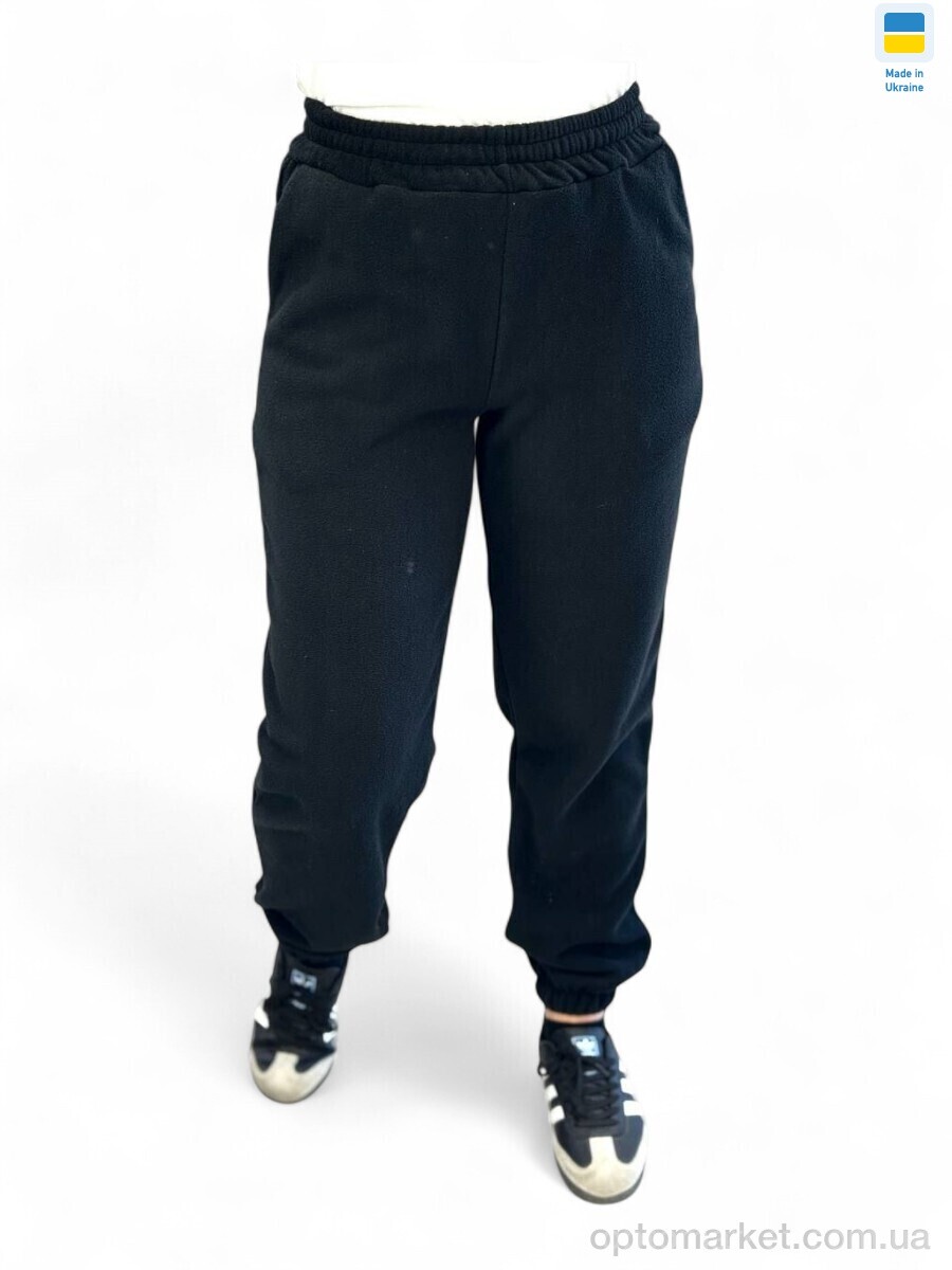 Купить Спортивні штаны жіночі 3057 чорний Sport style чорний, фото 1