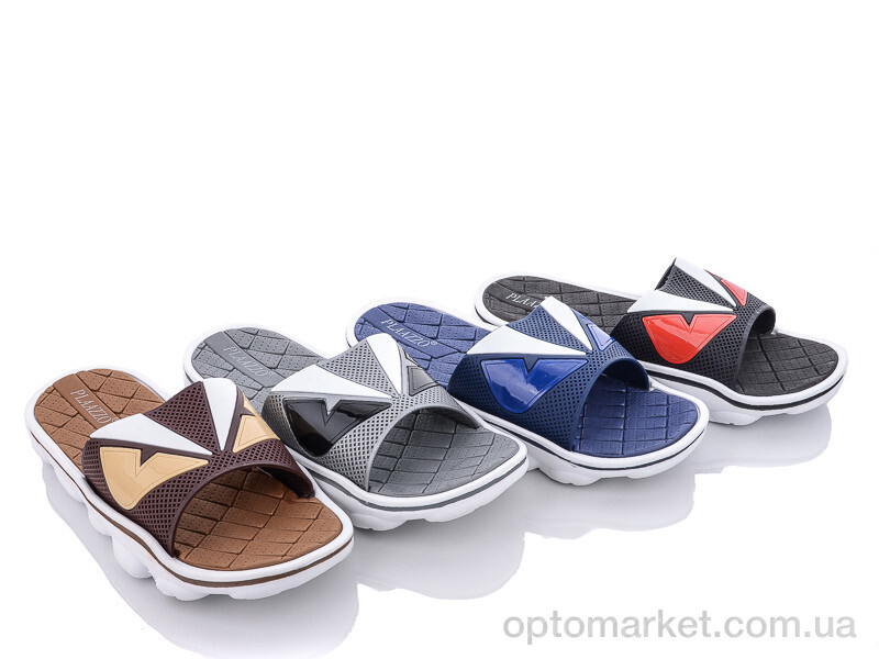 Купить Шльопанці чоловічі 3058-1 mix Plaazzo мікс, фото 1