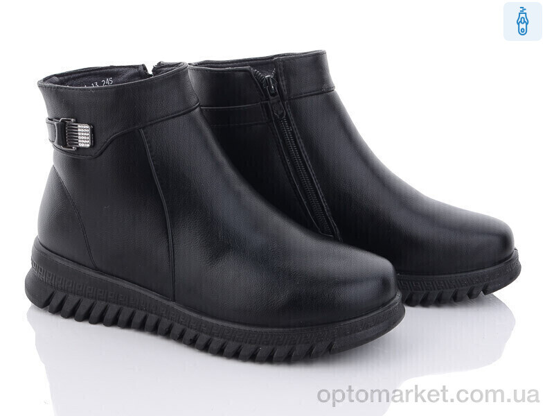 Купить Черевики жіночі 306-1 Ok Shoes чорний, фото 1