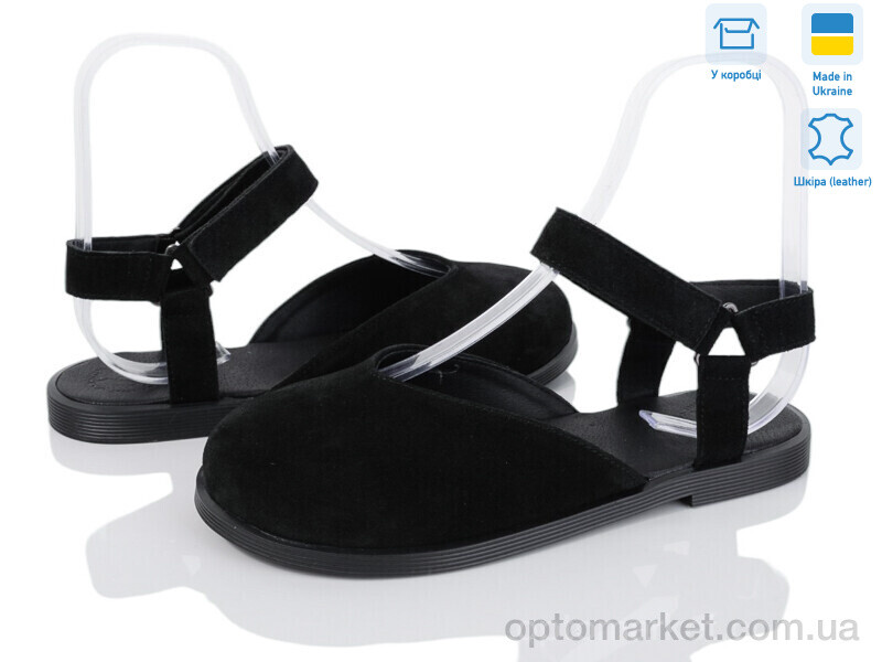 Купить Босоніжки жіночі 306-1 Ailinda чорний, фото 1