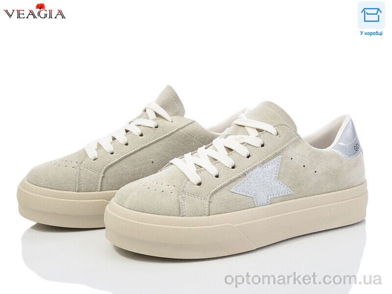 Купить Кросівки жіночі 306-3 FAN сірий, фото 1