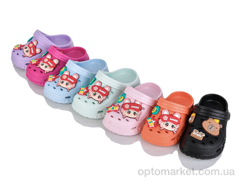 Купить Крокси дитячі 306-8 mix SANLIN 2 мікс, фото 1