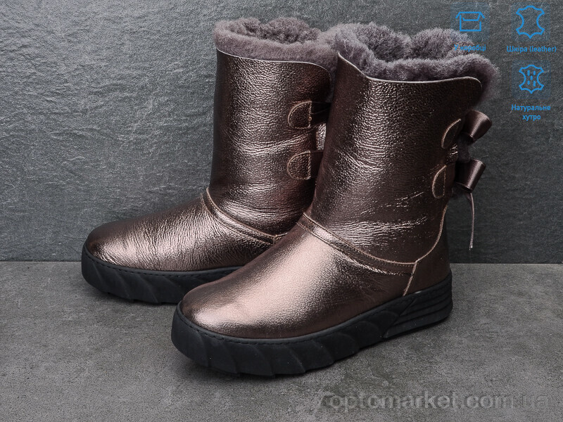 Купить Уги жіночі 3066 КалориЯ бронзовий, фото 3