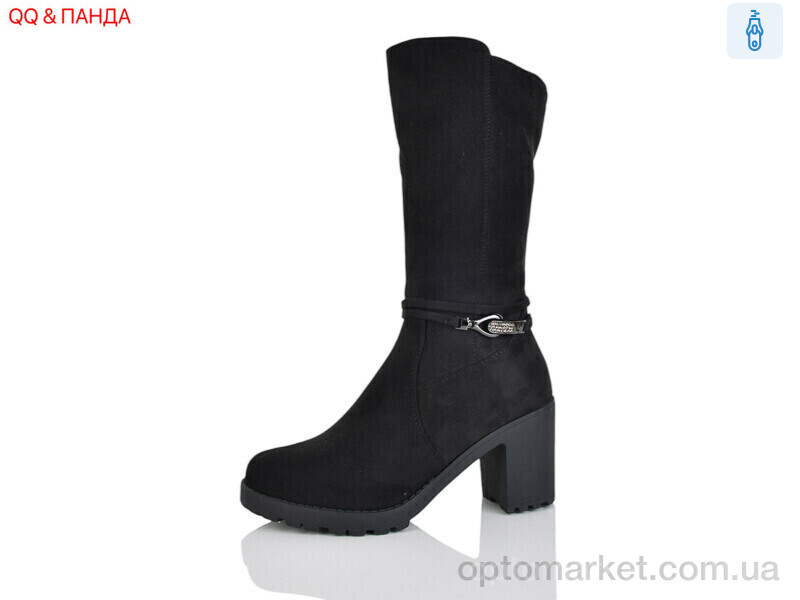 Купить Чоботи жіночі 308-1 Jiao Li Mei чорний, фото 1