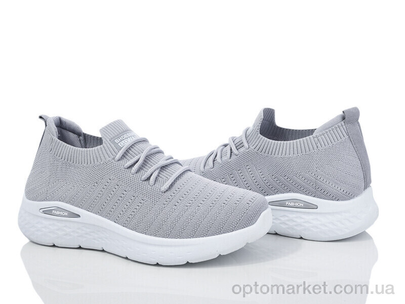 Купить Кросівки жіночі 308-3 L.B. сірий, фото 1