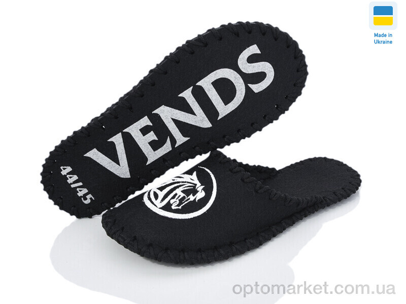 Купить Капці чоловічі 308M чорний Vends чорний, фото 1