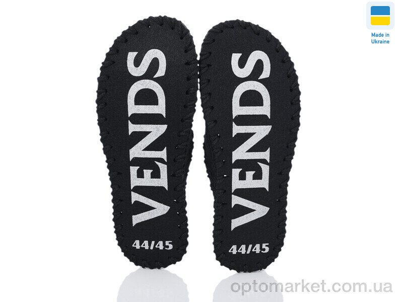 Купить Капці чоловічі 308M чорний Vends чорний, фото 3