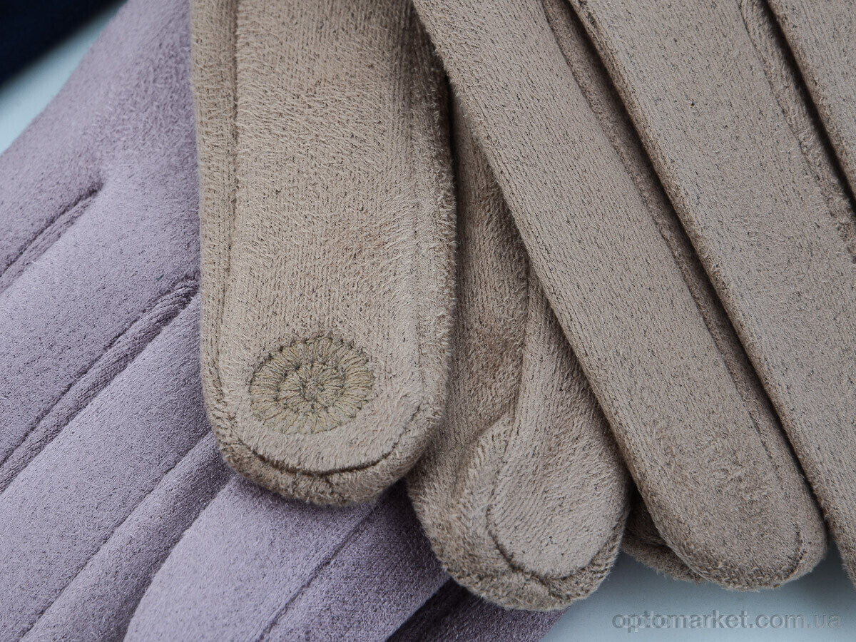 Купить Рукавички жіночі 31-263Ж замш mix Королева мікс, фото 2