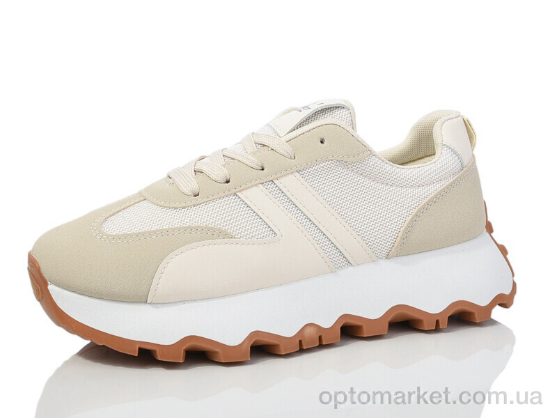 Купить Кросівки жіночі 31-4 Gukkcr бежевий, фото 1