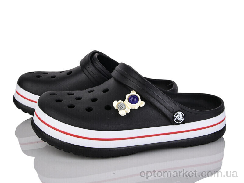Купить Крокси дитячі 3102-1 Luck Line чорний, фото 1