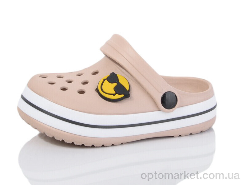 Купить Крокси дитячі 3102-261 Luck Line бежевий, фото 1