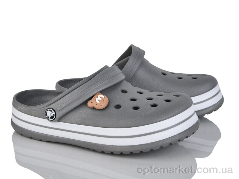 Купить Крокси дитячі 3102-3 Luck Line сірий, фото 1