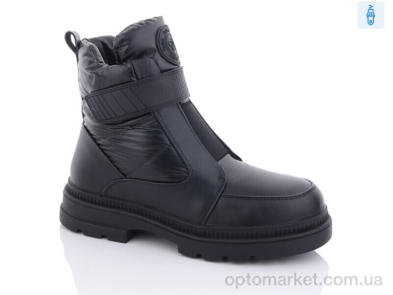 Купить Черевики жіночі 3104-1 Purlina чорний, фото 1