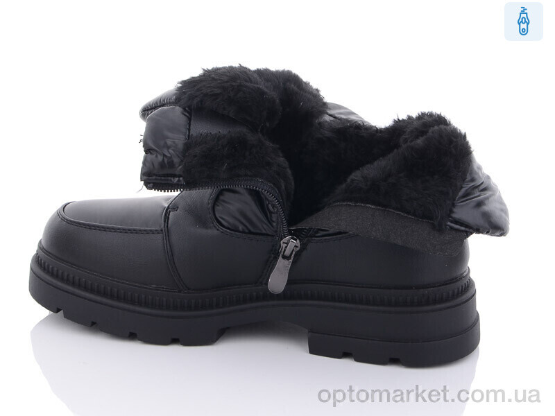 Купить Черевики жіночі 3104-1 Purlina чорний, фото 2