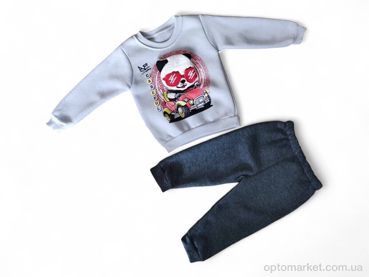 Купить Комплекти дитячі дитячі 3104 сірий реглан-штани Eymus Kids сірий, фото 1