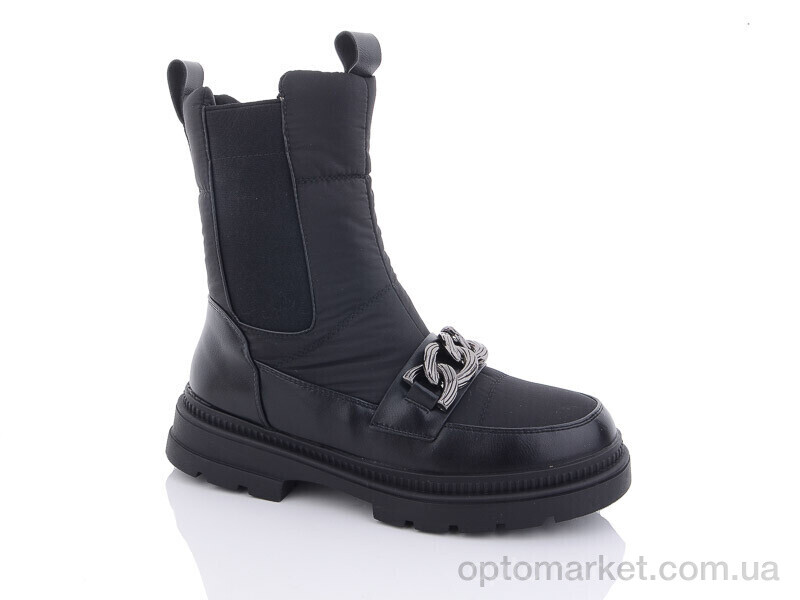 Купить Дутики жіночі 3105-1 Purlina чорний, фото 1