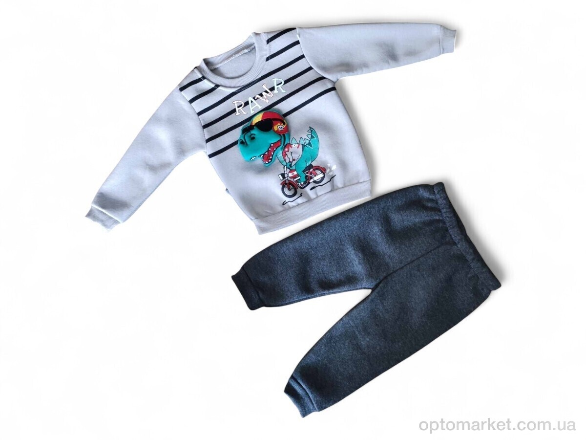 Купить Комплекти дитячі дитячі 3106 сірий реглан-штани Eymus Kids сірий, фото 1