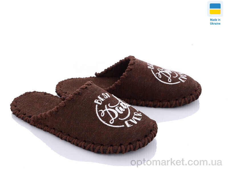Купить Капці чоловічі 310W коричневий Vends коричневий, фото 1