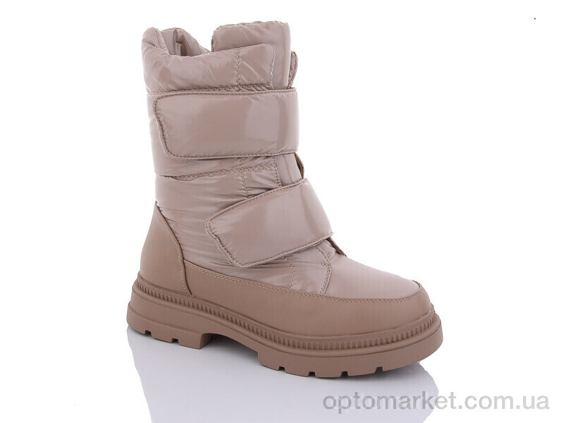 Купить Дутики жіночі 3110-2 Purlina коричневий, фото 1