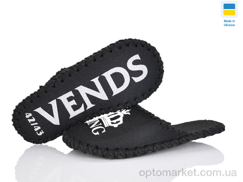 Купить Капці чоловічі 311M чорний Vends чорний, фото 3