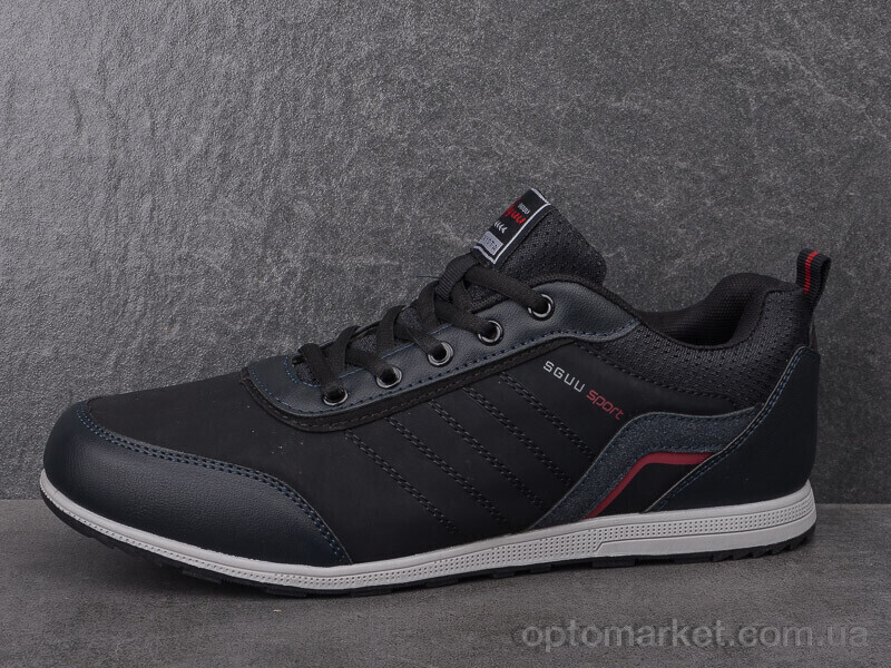 Купить Кросівки чоловічі 3127-8 Sayota чорний, фото 2