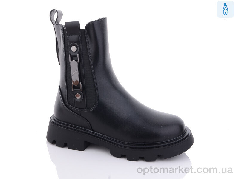 Купить Черевики жіночі 3136-1 Purlina чорний, фото 1