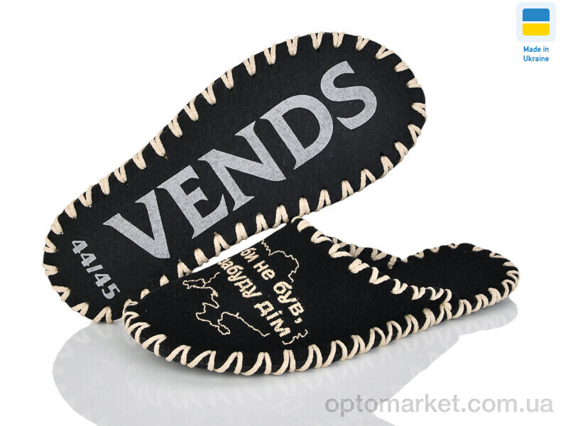 Купить Капці чоловічі 315M чорний Vends чорний, фото 3