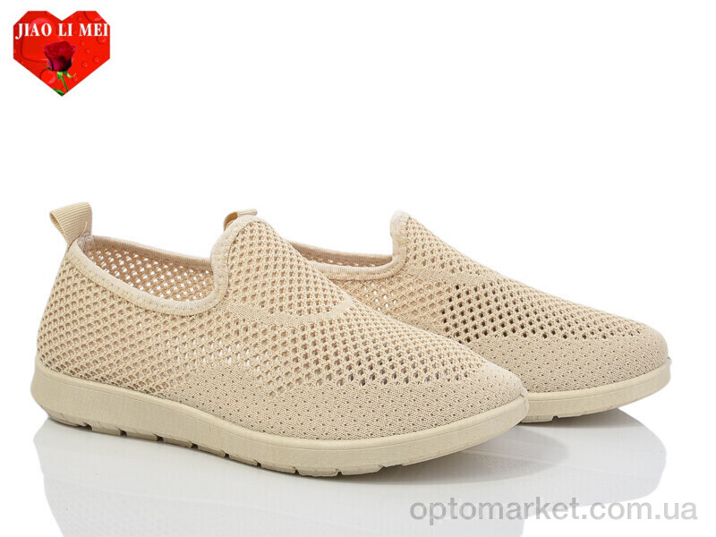 Купить Сліпони жіночі 316-5 Jiao Li Mei бежевий, фото 1