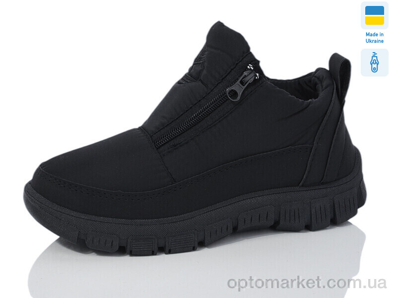 Купить Черевики жіночі 316 чорний Inblue чорний, фото 1