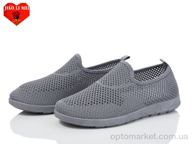 Купить Сліпони жіночі 316 Jiao Li Mei сірий, фото 1