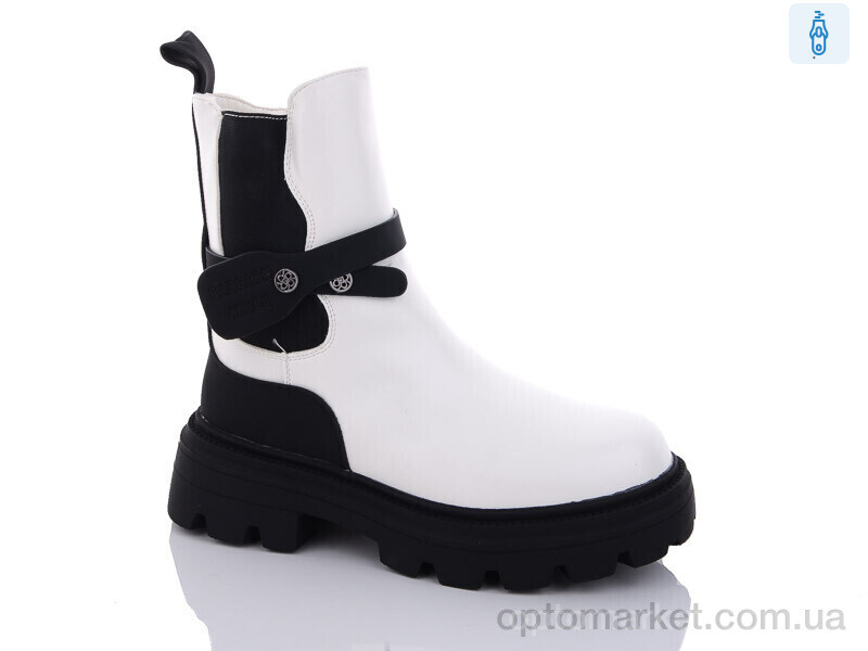 Купить Черевики жіночі 3168-3 Purlina білий, фото 1