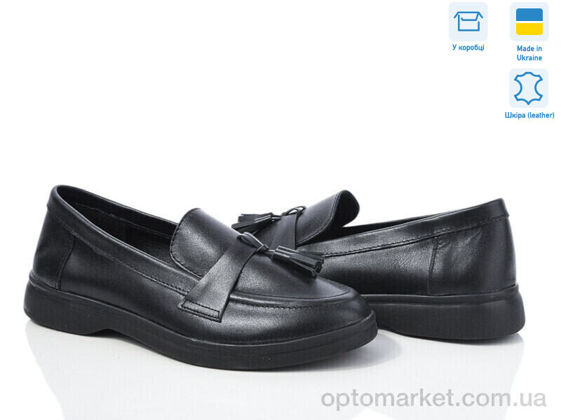Купить Туфлі жіночі 316К чорний к. G-Aira чорний, фото 1
