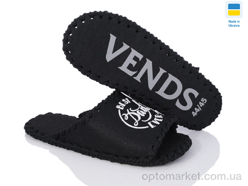 Купить Капці чоловічі 316M чорний Vends чорний, фото 1