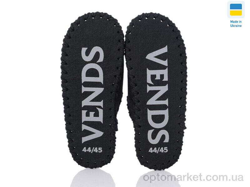 Купить Капці чоловічі 316M чорний Vends чорний, фото 3