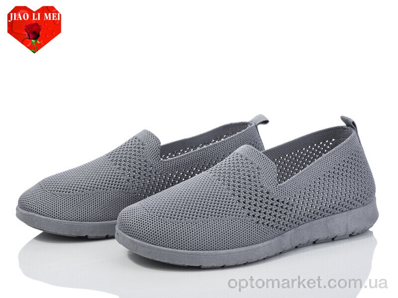 Купить Сліпони жіночі 317 Jiao Li Mei сірий, фото 1