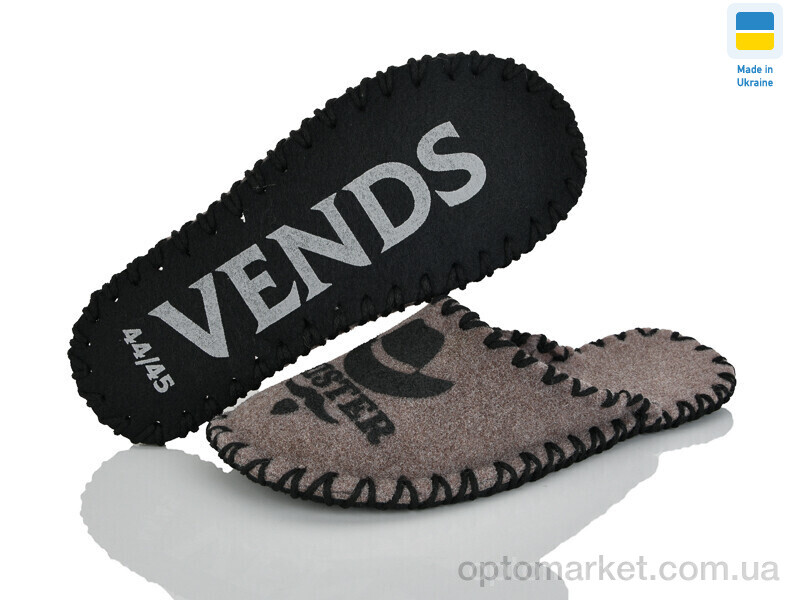 Купить Капці чоловічі 317M бежевий Vends коричневий, фото 2