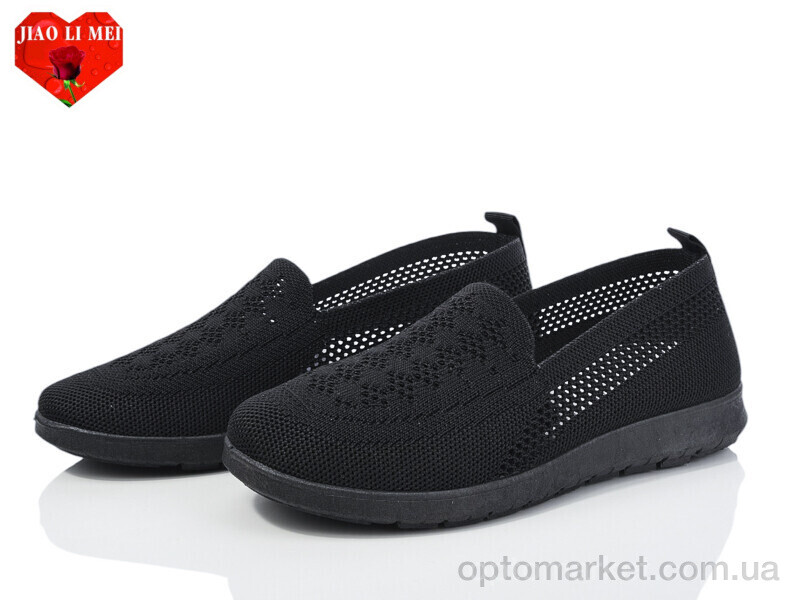 Купить Сліпони жіночі 318-1 Jiao Li Mei чорний, фото 1